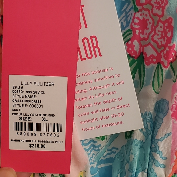 CRISTA MIDI IN MULTI POP UP LILLY STATE OF MIND - Picture 5 of 9